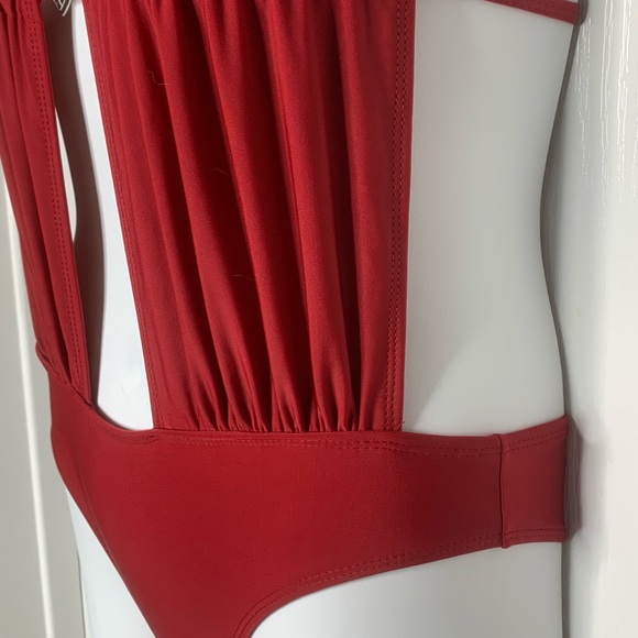 🎈Red Bathing suit 🩱 New Size Medium Petite - Picture 6 of 12